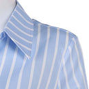 Cosplay Costume Nami One Piece Season 2 Patient Gown Blue Women Halloween Carnival Party Outfits