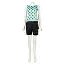 Cosplay Costume Nami One Piece Season 2 Tank Top Pants Set Blue Women Halloween Carnival Party Outfits