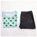 Cosplay Costume Nami One Piece Season 2 Tank Top Pants Set Blue Women Halloween Carnival Party Outfits