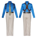 Cosplay Costume Nanami Kento Fullset Suit Beige Men Halloween Carnival Party Outfit