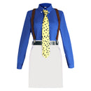 Cosplay Costume Nanami Kento Genderbend Suit Set Blue Women Halloween Carnival Party Outfit