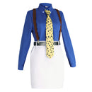 Cosplay Costume Nanami Kento Genderbend Suit Set Blue Women Halloween Carnival Party Outfit