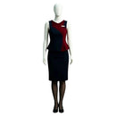 Cosplay Costume Nancy Non-Stop (2014) Air Hostess Dress Set Red Women Halloween Carnival Party Outfits