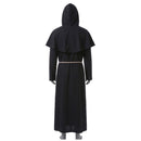 Cosplay Costume Nazgûl Ringwraith The Lord of the Rings Robe Medieval Renaissance Black Men Halloween Carnival Party Outfits