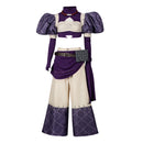 Cosplay Costume Nerde Gachiakuta Fullset Purple Women Halloween Carnival Party Outfits