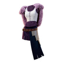 Cosplay Costume Nico Robin Elbaph Arc Top Skirt Cape Purple Women Halloween Carnival Party Outfits