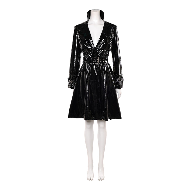 Cosplay Costume Nico Robin Season 2 Leather Dress Black Women Halloween  Carnival Party Outfits