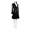 Cosplay Costume Nico Robin Season 2 Leather Dress Black Women Halloween Carnival Party Outfits