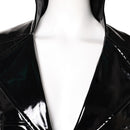 Cosplay Costume Nico Robin Season 2 Leather Dress Black Women Halloween Carnival Party Outfits