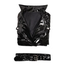 Cosplay Costume Nico Robin Season 2 Leather Dress Black Women Halloween Carnival Party Outfits