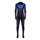 Cosplay Costume Nightwing Batman Jumpsuit Blue Men Halloween Carnival Party Outfits