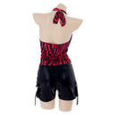 Cosplay Costume Nikki Freeman Obsession (2026) Striped Top Pants Budget Friendly Red Women Halloween Carnival Party Outfits