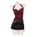 Cosplay Costume Nikki Freeman Obsession (2026) Top Shorts Fullset Red Women Halloween Carnival Party Outfits