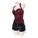 Cosplay Costume Nikki Freeman Obsession (2026) Top Shorts Fullset Red Women Halloween Carnival Party Outfits
