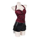 Cosplay Costume Nikki Freeman Obsession (2026) Top Shorts Fullset Red Women Halloween Carnival Party Outfits