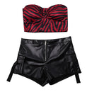 Cosplay Costume Nikki Freeman Obsession (2026) Top Shorts Fullset Red Women Halloween Carnival Party Outfits
