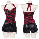 Cosplay Costume Nikki Freeman Obsession (2026) Top Shorts Fullset Red Women Halloween Carnival Party Outfits