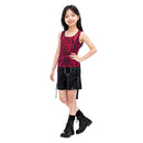 Cosplay Costume Nikki Freeman Obsession(2026) Top Pants Kids Children Red Halloween Carnival Party Outfits
