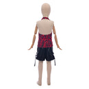 Cosplay Costume Nikki Freeman Obsession(2026) Top Pants Kids Children Red Halloween Carnival Party Outfits