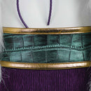 Cosplay Costume Niko Robin One Piece Season 2 Coat Top Skirt Hat Set Purple Women Halloween Carnival Party Outfit