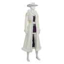 Cosplay Costume Niko Robin One Piece Season 2 Coat Top Skirt Hat Set Purple Women Halloween Carnival Party Outfit