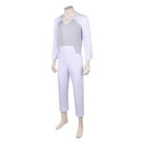 Cosplay Costume Nolan Grayson Invincible Season 4 EP2 Jumpsuit White Men Halloween Carnival Party Outfits