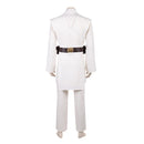 Cosplay Costume Obi-Wan Kenobi TPM Tunic Set White Halloween Carnival Party Outfits