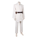 Cosplay Costume Obi-Wan Kenobi TPM Tunic Set White Halloween Carnival Party Outfits
