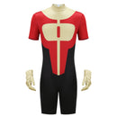 Cosplay Costume Oliver Grayson Invincible Season 4 Ver.2 Red Men Halloween Carnival Party Outfits