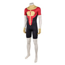 Cosplay Costume Oliver Grayson Teen Omni Man Invincible Season 4 Jumpsuit Yellow Men Halloween Carnival Party Outfits
