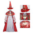 Cosplay Costume Omen Eye Sea of Remnants Fullset Red Halloween Carnival Party Outfits