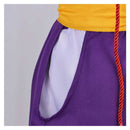 Cosplay Costume Oniyasha Zeami Motokiyo The World Is Dancing Top Pants Purple Women Halloween Carnival Party Outfits