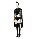 Cosplay Costume Ororo Munroe Cloak Jumpsuit Set Black Women Halloween Carnival Party Outfits