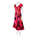 Cosplay Costume Patricia Widow's Bay (2026) Printed Dress Budget Friendly Red Women Halloween Carnival Party Outfits