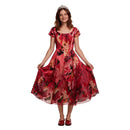 Cosplay Costume Patricia Widow's Bay (2026) Printed Dress Orange Women Halloween Carnival Party Outfits TV: Widow's Bay