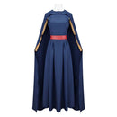 Cosplay Costume Penelope The Odyssey (2026) Dress Cloak Set Blue Women Halloween Carnival Party Outfits