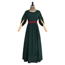 Cosplay Costume Penelope The Odyssey (2026) Green Dress Women Halloween Carnival Party Outfits
