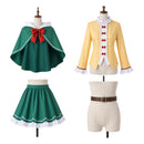 Cosplay Costume Petora Re: Zero Fullset Green Women Halloween Carnival Party Outfits