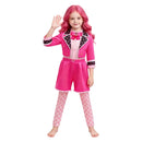 Cosplay Costume Pink Heart Wicked Wonderland (2026) Suit Top Pants Fullset Pink Kids Children Halloween Carnival Party Outfits