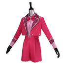 Cosplay Costume Pink Heart Wicked Wonderland (2026) Suit Uniform Top Pants Fullset Pink Women Halloween Carnival Party Outfits