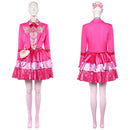 Cosplay Costume Pink Hearts Wicked Wonderland Fullset Pink Women Halloween Carnival Party Outfits