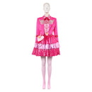 Cosplay Costume Pink Hearts Wicked Wonderland Fullset Pink Women Halloween Carnival Party Outfits