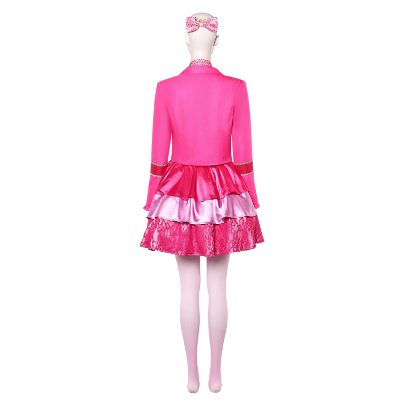 Cosplay Costume Pink Hearts Wicked Wonderland Fullset Pink Women Halloween Carnival Party Outfits
