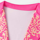 Cosplay Costume Pink Wicked Wonderland Coat Dress Pink Kids Children Halloween Carnival Party Outfits