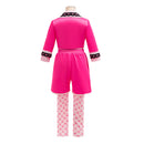 Cosplay Costume Pink Wicked Wonderland Suit Set Pink Kids Children Halloween Carnival Party Outfits