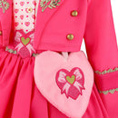 Cosplay Costume Pink Wicked Wonderland Uniform Skirt Set Pink Kids Children Halloween Carnival Party Outfits