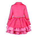 Cosplay Costume Pink Wicked Wonderland Uniform Skirt Set Pink Kids Children Halloween Carnival Party Outfits