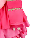 Cosplay Costume Pink Wicked Wonderland Uniform Skirt Set Pink Kids Children Halloween Carnival Party Outfits