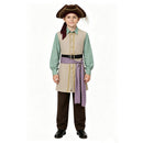 Cosplay Costume Pirate Clark Backrooms (2026) Pirate Fullset Blue Kids Children Halloween Carnival Party Outfits