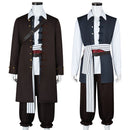 Cosplay Costume Pirate Fullset Renaissance Black Men Halloween Carnival Party Outfits